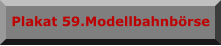 Plakat 59.Modellbahnbörse